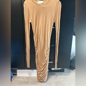 A.L.C tan casual dress